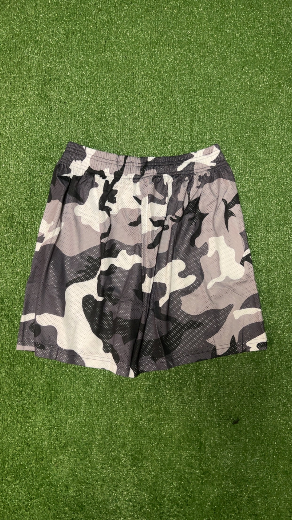 Black & Gray Camo Eric Emanuel Shorts
