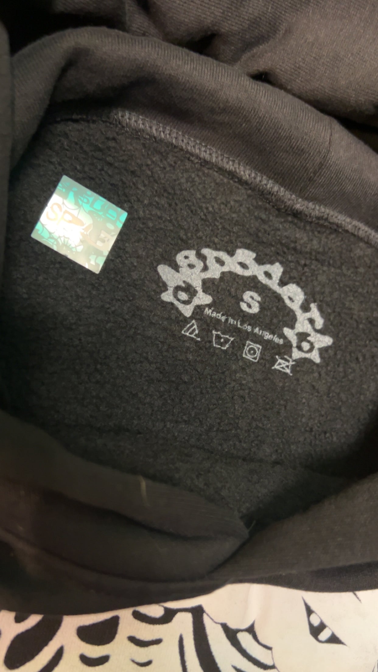 Black Web OG Sp5 Hoodie