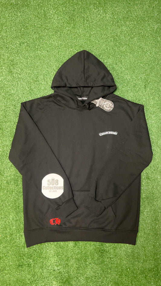 Black & Red Chrome Hoodie