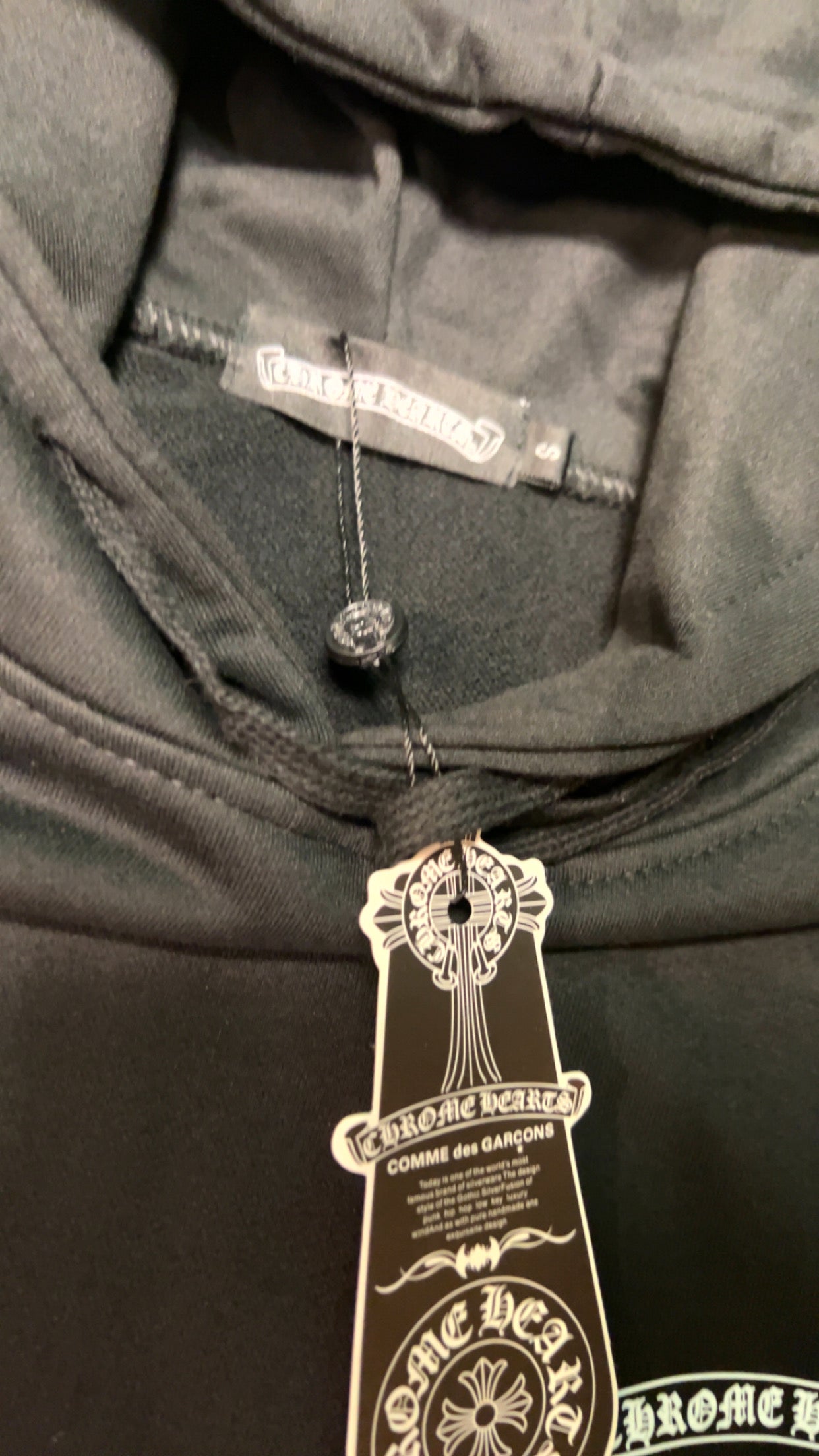 Black & Red Chrome Hoodie