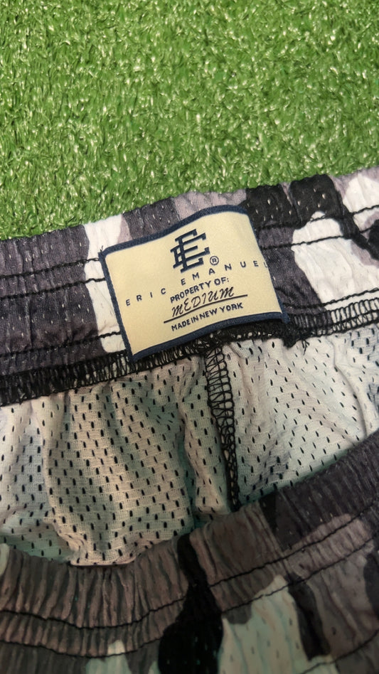 Black & Gray Camo Eric Emanuel Shorts